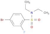 4-bromo-N,N-diethyl-2-fluorobenzenesulfonamide