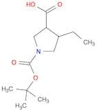 1-[(tert-butoxy)carbonyl]-4-ethylpyrrolidine-3-carboxylic acid