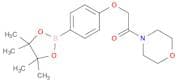 Morpholine,4-[[4-(4,4,5,5-tetramethyl-1,3,2-dioxaborolan-2-yl)phenoxy]acetyl]-