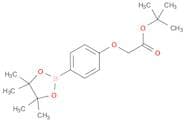 Acetic acid, [4-(4,4,5,5-tetramethyl-1,3,2-dioxaborolan-2-yl)phenoxy]-,1,1-dimethylethyl ester