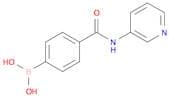 {4-[(pyridin-3-yl)carbamoyl]phenyl}boronic acid