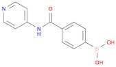 {4-[(pyridin-4-yl)carbamoyl]phenyl}boronic acid