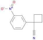 1-(3-Nitrophenyl)cyclobutane-1-carbonitrile
