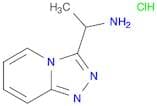 1-[1,2,4]Triazolo[4,3-a]pyridin-3-yl-ethylamine hcl