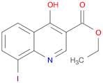 3-Quinolinecarboxylic acid, 4-hydroxy-8-iodo-,ethyl ester