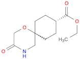 cis-Ethyl 3-oxo-1-oxa-4-azaspiro[5.5]undecane-9-carboxylate