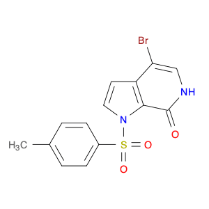 4-bromo-1-tosyl-1H-pyrrolo[2,3-c]pyridin-7(6H)-one