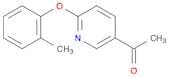 5-Acetyl-2-(2-methylphenoxy) pyridine