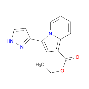 Ethyl 3-(1H-Pyrazol-3-Yl)Indolizine-1-Carboxylate