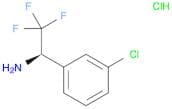 (1R)-1-(3-chlorophenyl)-2,2,2-trifluoroethan-1-amine hydrochloride