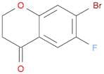 7-Bromo-6-fluorochroman-4-one