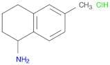 6-Methyl-1,2,3,4-tetrahydronaphthalen-1-amine hydrochloride