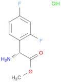 (R)-Methyl 2-Amino-2-(2,4-Difluorophenyl)Acetate Hydrochloride