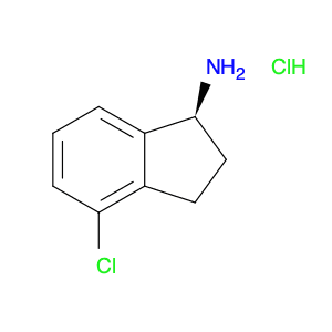 (1S)-4-chloro-2,3-dihydro-1h-inden-1-amine hydrochloride