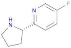 2-((2S)PYRROLIDIN-2-YL)-5-FLUOROPYRIDINE