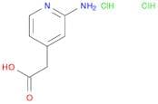 4-Pyridineacetic acid, 2-amino-,dihydrochloride