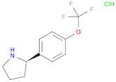 [4-((2R)PYRROLIDIN-2-YL)PHENOXY]TRIFLUOROMETHANE HYDROCHLORIDE