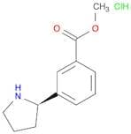 (R)-3-pyrrolidin-2-yl-benzoic acid methyl ester hydrochloride