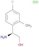 (2S)-2-AMINO-2-(4-FLUORO-2-METHYLPHENYL)ETHAN-1-OL HYDROCHLORIDE