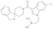 [6-Chloro-1-[2-(dimethylamino)ethyl]-1H-indol-3-yl]spiro[isobenzofuran-1(3H),4′-piperidin]-1′-ylme…