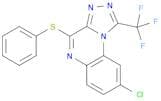 8-Chloro-4-phenylsulfanyl-1-(trifluoromethyl)-[1,2,4]triazolo[4,3-a]quinoxaline