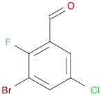 Benzaldehyde,3-bromo-5-chloro-2-fluoro-