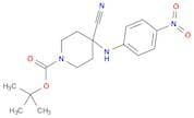 tert-butyl 4-cyano-4-[(4-nitrophenyl)amino]piperidine-1-carboxylate
