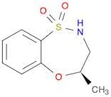 2H-5,1,2-Benzoxathiazepine, 3,4-dihydro-4-methyl-, 1,1-dioxide, (4R)-