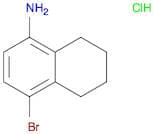 4-Bromo-5,6,7,8-tetrahydronaphthalen-1-amine hydrochloride