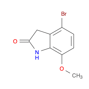 4-Bromo-7-methoxyindolin-2-one