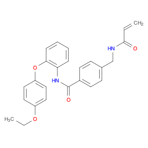 N-[2-(4-ETHOXYPHENOXY)PHENYL]-4-[(PROP-2-ENOYLAMINO)METHYL]BENZAMIDE