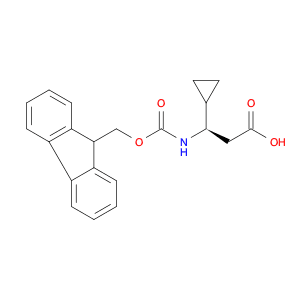 (R)-3-((((9H-Fluoren-9-yl)methoxy)carbonyl)amino)-3-cyclopropylpropanoic acid