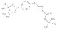 tert-Butyl 3-(4-(4,4,5,5-tetramethyl-1,3,2-dioxaborolan-2-yl)phenoxy)azetidine-1-carboxylate