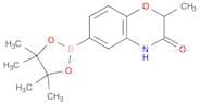 2-methyl-6-(tetramethyl-1,3,2-dioxaborolan-2-yl)-3,4-dihydro-2h-1,4-benzoxazin-3-one