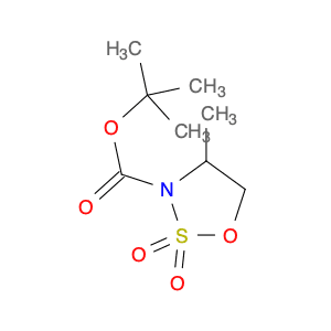 tert-butyl 4-methyl-2,2-dioxo-1,2λ6,3-oxathiazolidine-3-carboxylate