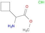 Methyl 2-amino-2-cyclobutylacetate hydrochloride
