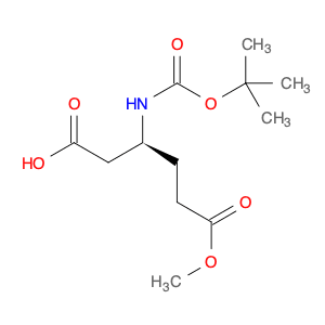 (3S)-3-{[(tert-butoxy)carbonyl]amino}-6-methoxy-6-oxohexanoic acid