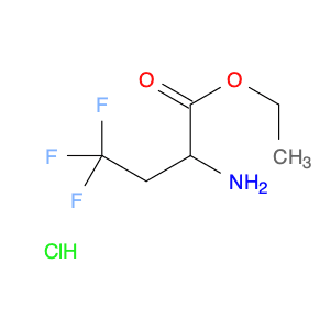 Ethyl 2-amino-4,4,4-trifluorobutanoate hydrochloride