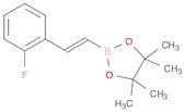 2-[(1E)-2-(2-Fluorophenyl)ethenyl]-4,4,5,5-tetramethyl-1,3,2-dioxaborolane
