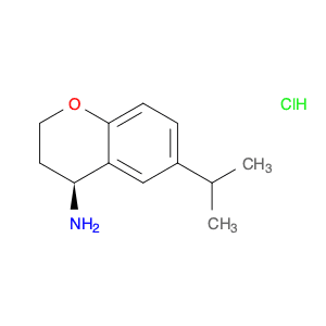 (4s)-6-(Propan-2-yl)-3,4-dihydro-2h-1-benzopyran-4-amine hydrochloride