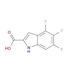 4,5,6-trifluoro-1H-indole-2-carboxylic acid