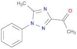 1-(5-Methyl-1-phenyl-1H-1,2,4-triazol-3-yl)ethanone