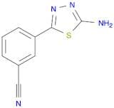 3-(5-Amino-1,3,4-thiadiazol-2-yl)benzonitrile