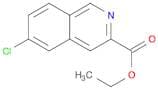 Ethyl 6-chloroisoquinoline-3-carboxylate