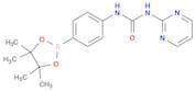1-(pyrimidin-2-yl)-3-(4-(4,4,5,5-tetramethyl-1,3,2-dioxaborolan-2-yl)phenyl)urea