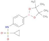 Cyclopropanesulfonamide,N-[4-(4,4,5,5-tetramethyl-1,3,2-dioxaborolan-2-yl)phenyl]-