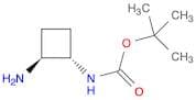 Carbamic acid, N-​[(1S,​2S)​-​2-​aminocyclobutyl]​-​, 1,​1-​dimethylethyl ester