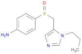 4-(((1-Propyl-1H-imidazol-5-yl)methyl)sulfinyl)aniline