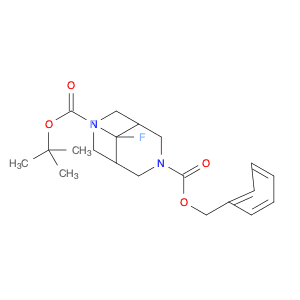3-Benzyl 7-tert-Butyl 9,9-difluoro-3,7-diaza-bicyclo[3.3.1]nonane-3,7-dicarboxylate