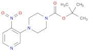 tert-Butyl 4-(4-nitropyridin-3-yl)piperazine-1-carboxylate